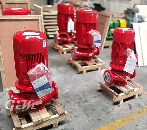 XBD dikey boru hattı santrifüj yangın takviye pompası detaylı şekil2