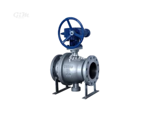 worm-gear-operated-fixed-ball-valve
